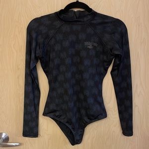 Billabong long sleeve one piece Swimsuit